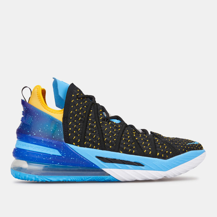 Nike Men's LeBron 18 Basketball Shoe Black Nike Men's LeBron 18 Basketball Shoe Black image number 0