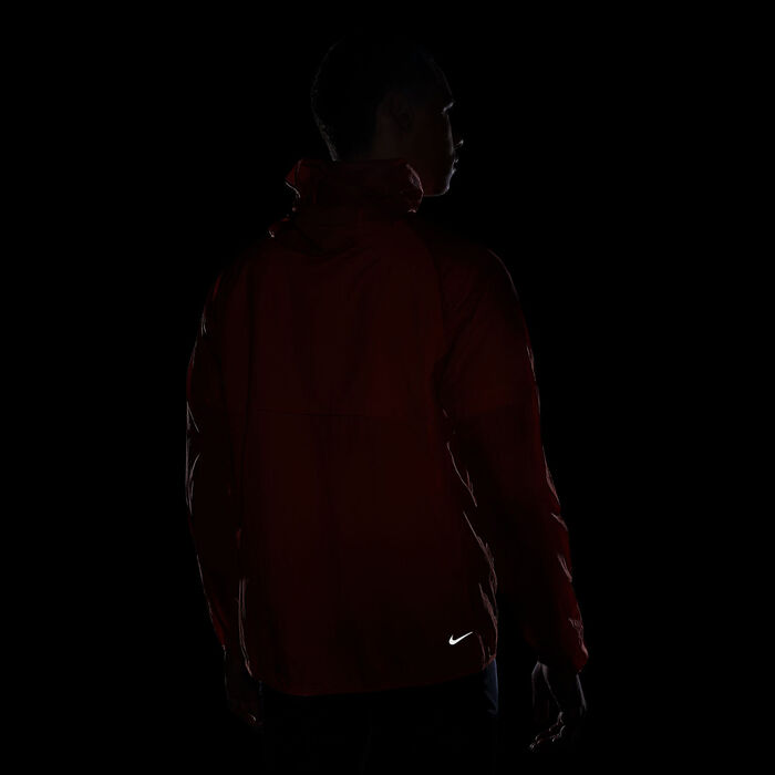 Nike Men's Aireez Trail Running Jacket Orange Nike Men's Aireez Trail Running Jacket Orange image number 3