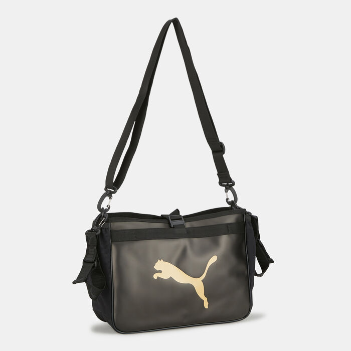 PUMA Women's Active Organiser Crossbody Bag Gold PUMA Women's Active Organiser Crossbody Bag Gold image number 2