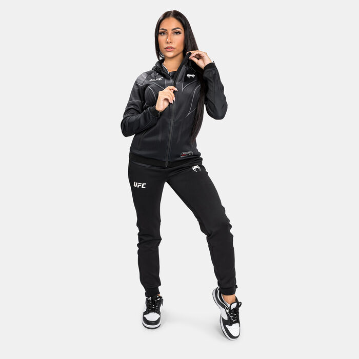 Venum Women's x UFC Authentic Fight Night 2.0 Walkout Hoodie Black Venum Women's x UFC Authentic Fight Night 2.0 Walkout Hoodie Black image number 2