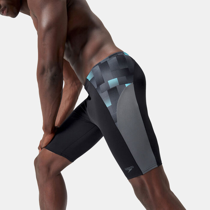 Speedo Men's Endurance+ MAX Splice Swimming Jammers Black Speedo Men's Endurance+ MAX Splice Swimming Jammers Black image number 3