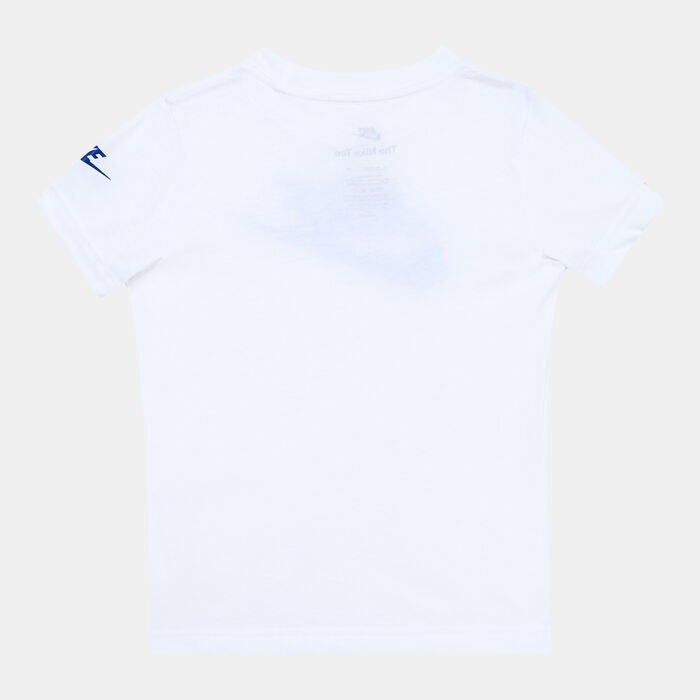 Nike Kids' Brandmark Futura T-Shirt (Younger Kids) White Nike Kids' Brandmark Futura T-Shirt (Younger Kids) White image number 1
