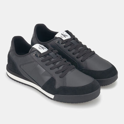 Calvin Klein Men's Low-Cut Leather Shoe Black Calvin Klein Men's Low-Cut Leather Shoe Black