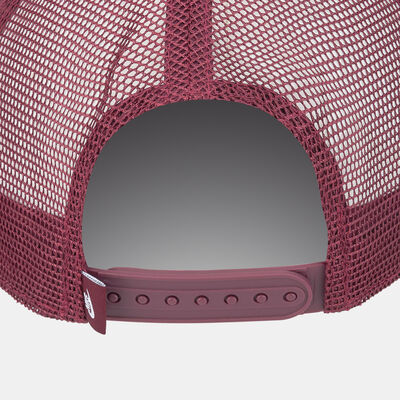 Nike Rise Cap Structured Trucker Cap Maroon