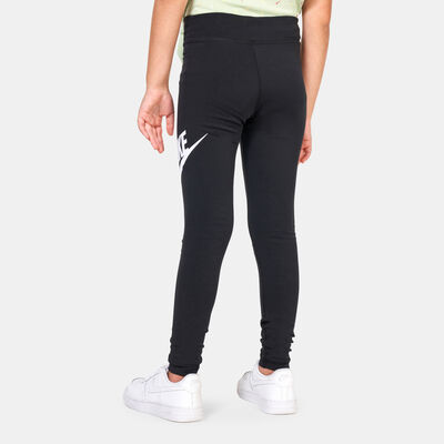Nike Kids' Sportswear Essential Futura Leggings (Older Kids) Black