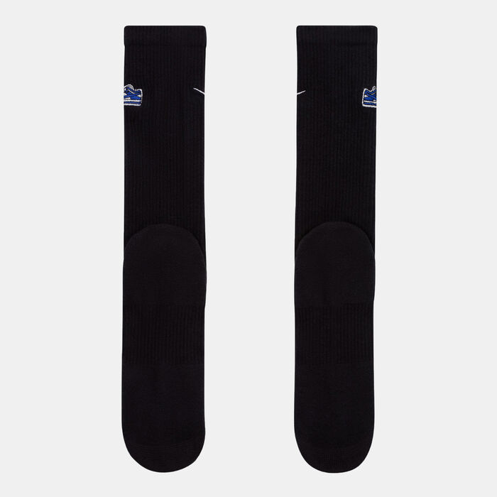 Nike Everyday Plus Cushioned Crew Socks Black Nike Everyday Plus Cushioned Crew Socks Black image number 2