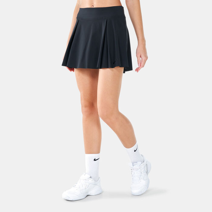 Nike Women's Club Skirt Tennis Skirt (Tall) Black Nike Women's Club Skirt Tennis Skirt (Tall) Black image number 0