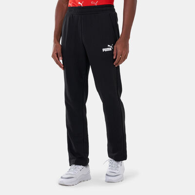 PUMA Men's Essentials Logo Sweatpants Black PUMA Men's Essentials Logo Sweatpants Black