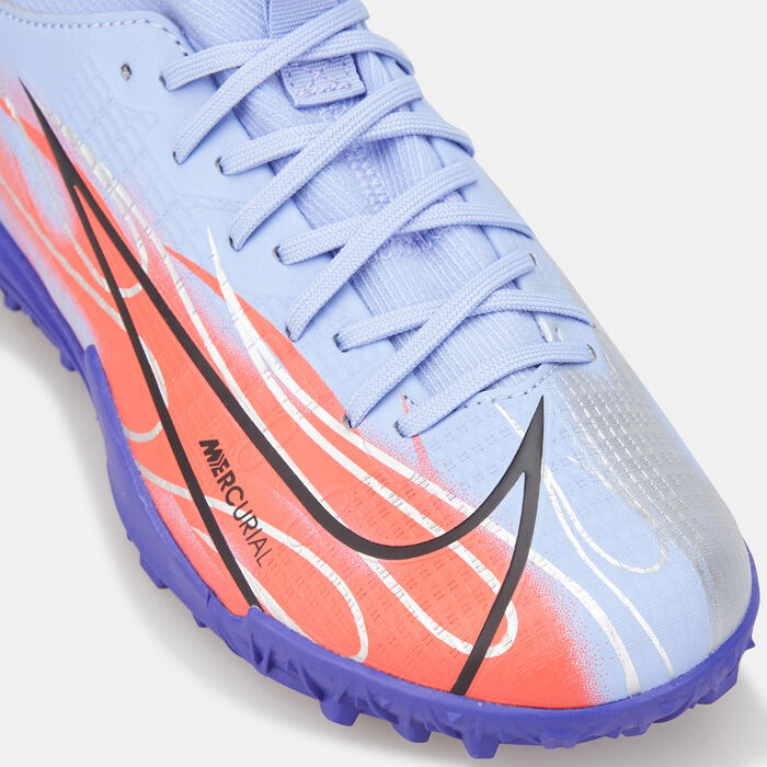 Nike Kids' Mercurial Superfly 8 Academy Turf Ground Football Shoe Purple image number 4