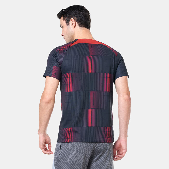 Nike Men's Liverpool F.C. Academy Pro Dri-FIT Football Pre-Match Top Black image number 1