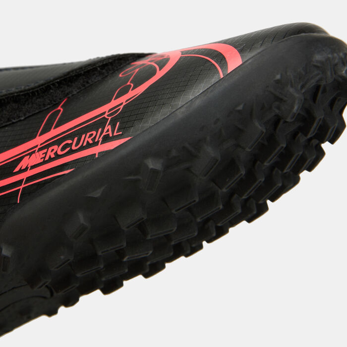 Nike Kids’ Mercurial Vapor 14 Club Turf Ground Football Shoe Black Nike Kids’ Mercurial Vapor 14 Club Turf Ground Football Shoe Black image number 4