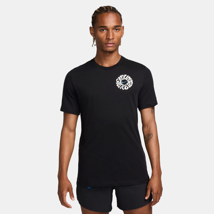Nike Men's Dri-FIT Training T-Shirt Black Nike Men's Dri-FIT Training T-Shirt Black image number 0