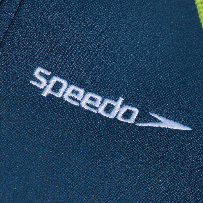 Speedo Kids' Learn to Swim Essential One-Piece Swimsuit Blue Speedo Kids' Learn to Swim Essential One-Piece Swimsuit Blue image number 4