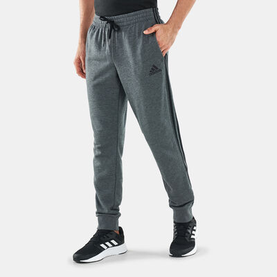 adidas Men's 3-Stripes Tapered Pants Black adidas Men's 3-Stripes Tapered Pants Black