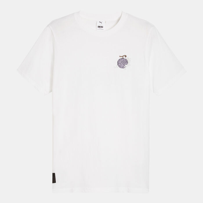 PUMA Men's x One Piece Graphic T-Shirt White PUMA Men's x One Piece Graphic T-Shirt White image number 0