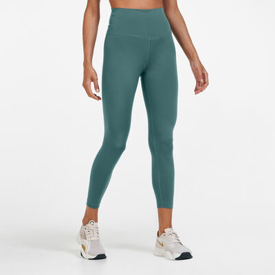 Nike Women's 7/8 Yoga Leggings Green Nike Women's 7/8 Yoga Leggings Green