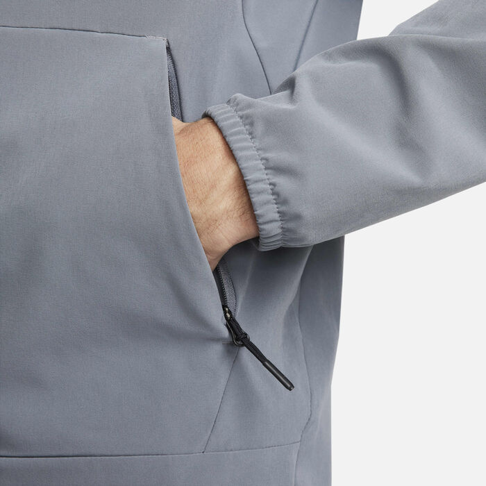 Nike Men's Unlimited Water-Repellent Hoodie Grey image number 4