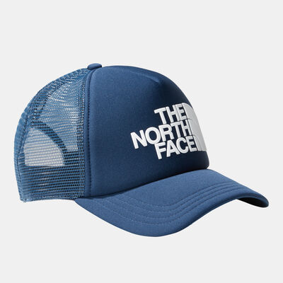The North Face Logo Trucker Cap Blue The North Face Logo Trucker Cap Blue