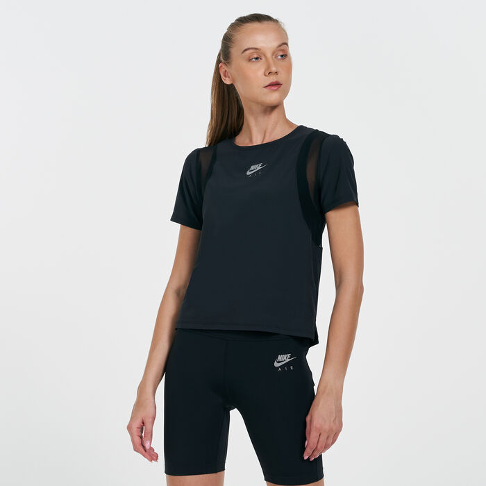 Nike Women's Air T-Shirt Black Nike Women's Air T-Shirt Black image number 0
