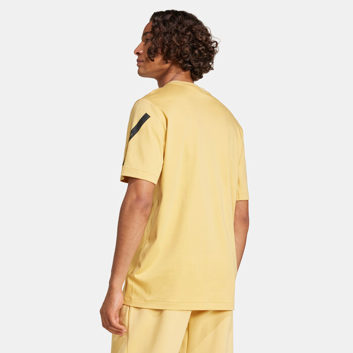 adidas Men's Z.N.E. T-Shirt yellow image number 1