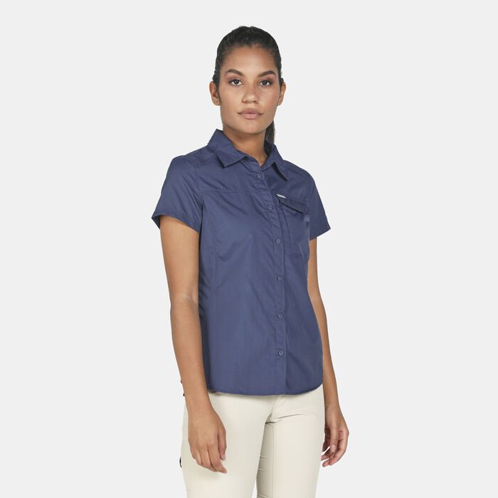 Columbia Women's Silver Ridge™ 2.0 Shirt Blue Columbia Women's Silver Ridge™ 2.0 Shirt Blue image number 0