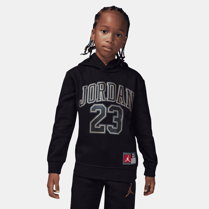 Jordan Kids' Fleece Hoodie Black Jordan Kids' Fleece Hoodie Black image number 0