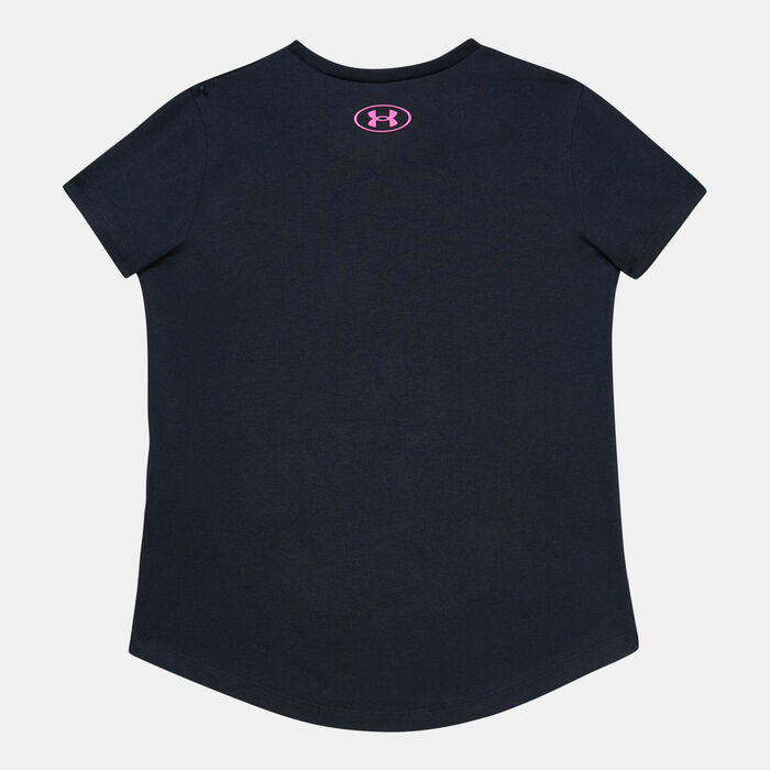 Under Armour Kids' UA Sportstyle Graphic T-Shirt Black Under Armour Kids' UA Sportstyle Graphic T-Shirt Black image number 1