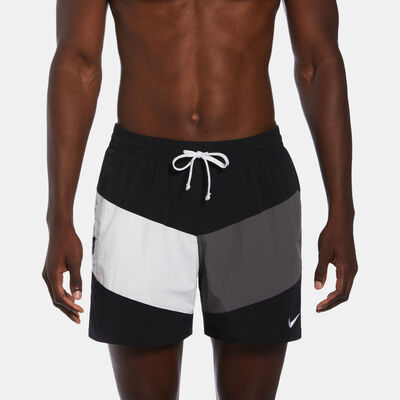 Nike Swim Men's Logo Swimming Shorts Black Nike Swim Men's Logo Swimming Shorts Black