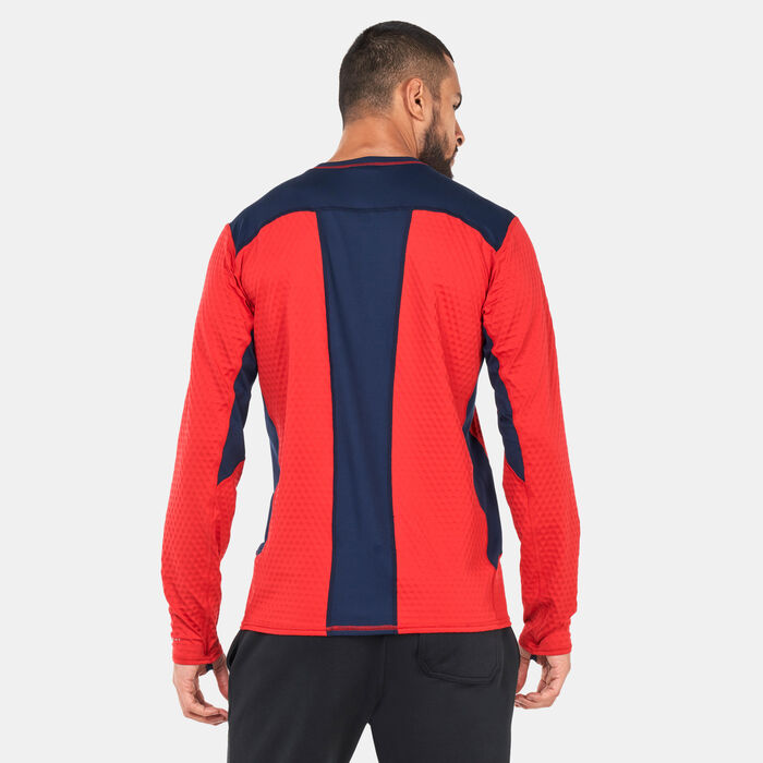 Columbia Men's Bliss Ascent™ Long Sleeve T-Shirt Red Columbia Men's Bliss Ascent™ Long Sleeve T-Shirt Red image number 1