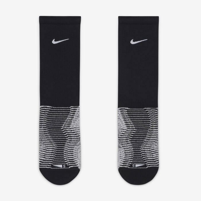 Nike Grip Vapor Strike Football Crew Socks Black Nike Grip Vapor Strike Football Crew Socks Black image number 1