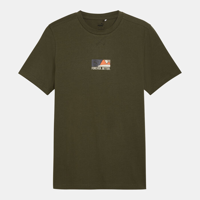 PUMA Men's Better Sportswear T-Shirt Green PUMA Men's Better Sportswear T-Shirt Green image number 0