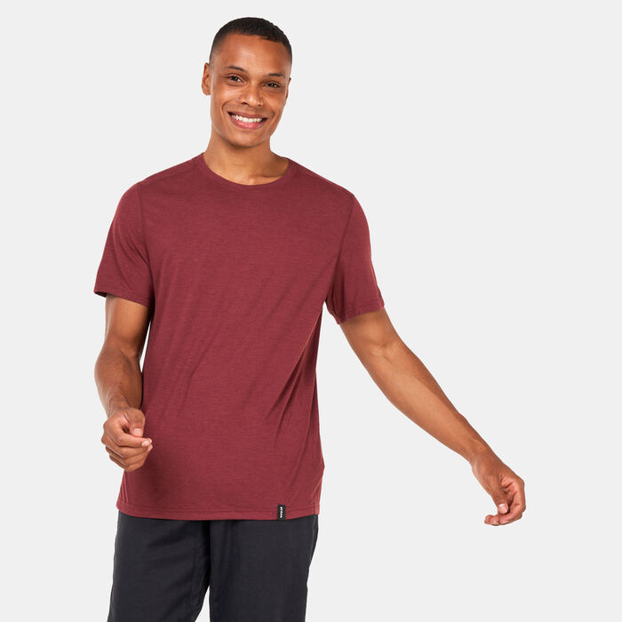 prAna Men's Prospect Heights T-Shirt Red prAna Men's Prospect Heights T-Shirt Red image number 0
