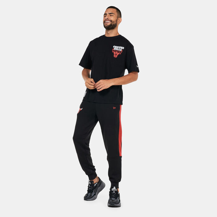 New Era Chicago Bulls NBA Neon Oversized T-Shirt Black New Era Chicago Bulls NBA Neon Oversized T-Shirt Black image number 2