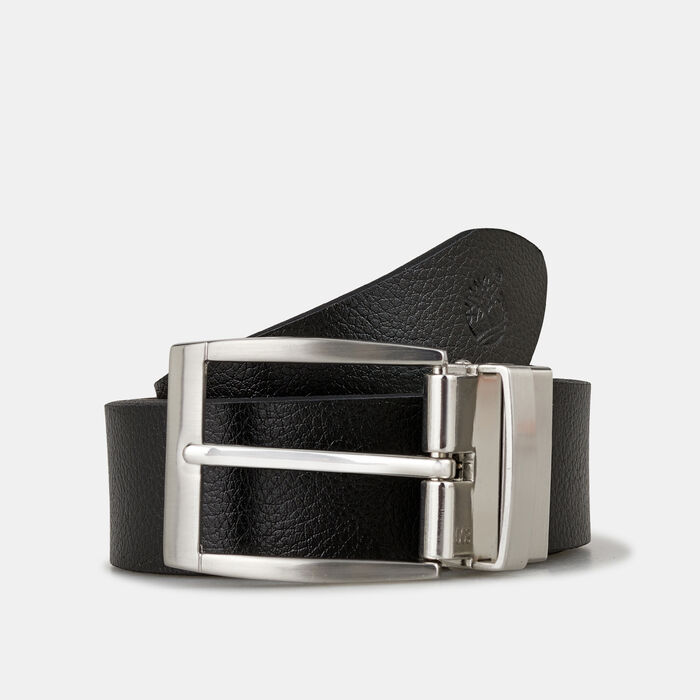 Timberland Men's Reversible Leather Belt Black Timberland Men's Reversible Leather Belt Black image number 0