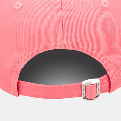 New Era Women's New York Yankees Metallic Logo Cap Pink