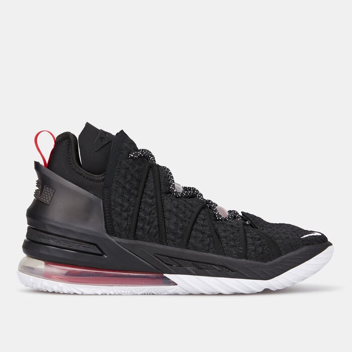 Nike Men's LeBron 18 Basketball Shoe Black Nike Men's LeBron 18 Basketball Shoe Black image number 0