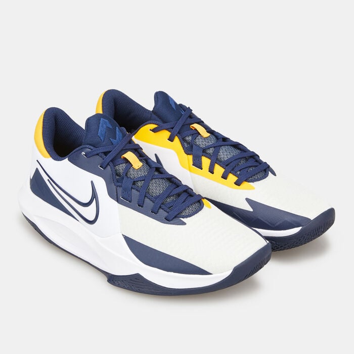 Nike Precision VI Basketball Shoe White Nike Precision VI Basketball Shoe White image number 2