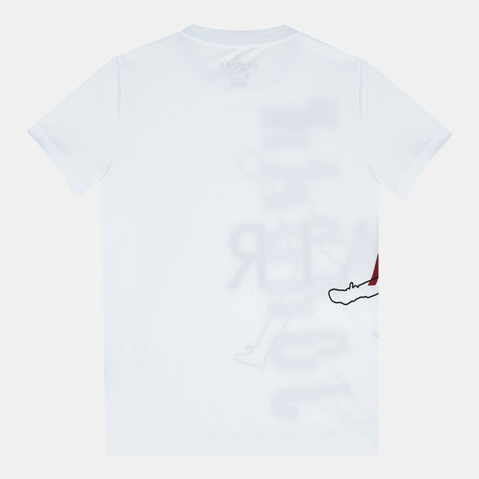 Jordan Kids' Air Strike T-Shirt White image number 1