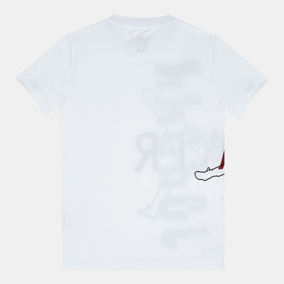 Jordan Kids' Air Strike T-Shirt White Jordan Kids' Air Strike T-Shirt White