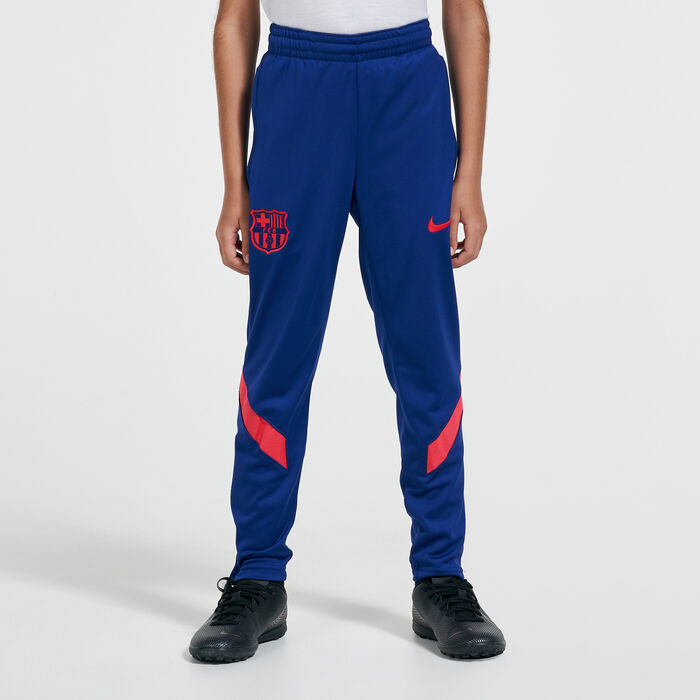 Nike Kids' F.C. Barcelona Strike Tracksuit Blue Nike Kids' F.C. Barcelona Strike Tracksuit Blue image number 2