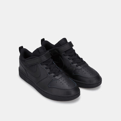 Nike Kids' Court Borough Low 2 Shoe (Younger Kids) Black