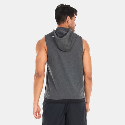 SQUATWOLF Men's Code Hooded Tank Black