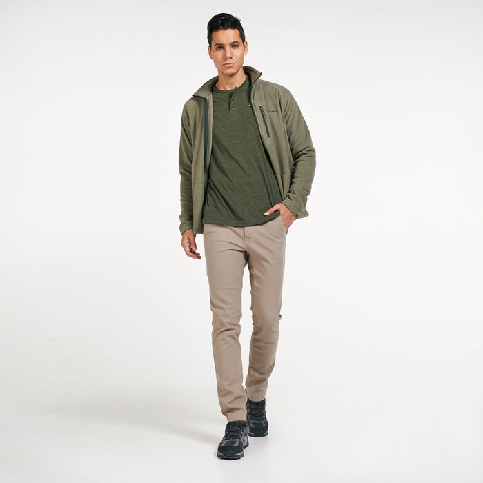 Columbia Men's Fast Trek™ II Full Zip Fleece Jacket Green Columbia Men's Fast Trek™ II Full Zip Fleece Jacket Green image number 2