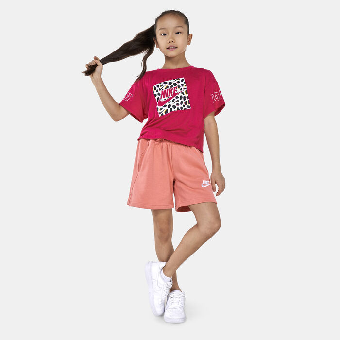 Nike Kids' Graphic Print T-Shirt Pink Nike Kids' Graphic Print T-Shirt Pink image number 2