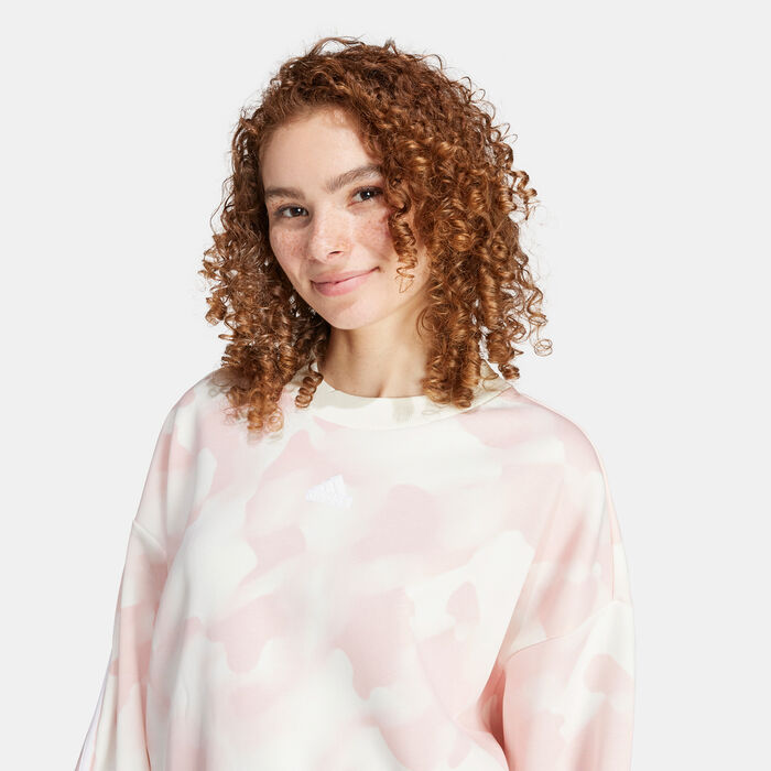 adidas Women's Future Icons 3-Stripes Sweatshirt Multi adidas Women's Future Icons 3-Stripes Sweatshirt Multi image number 2