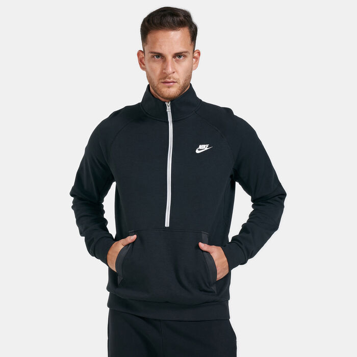 Nike Men's Sportswear Modern Sweatshirt Black Nike Men's Sportswear Modern Sweatshirt Black image number 0