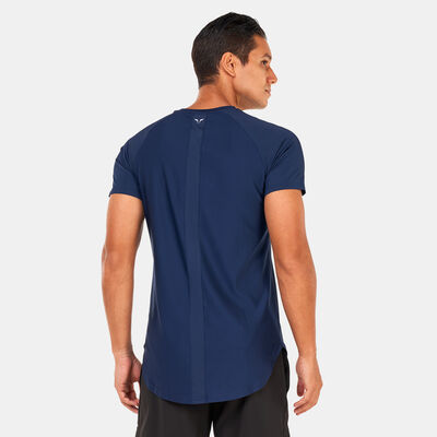 SQUATWOLF Men's Limitless Razor T-Shirt Blue