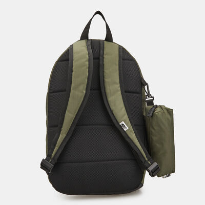 New Balance Kids' Logo Backpack with Pencil Case Green