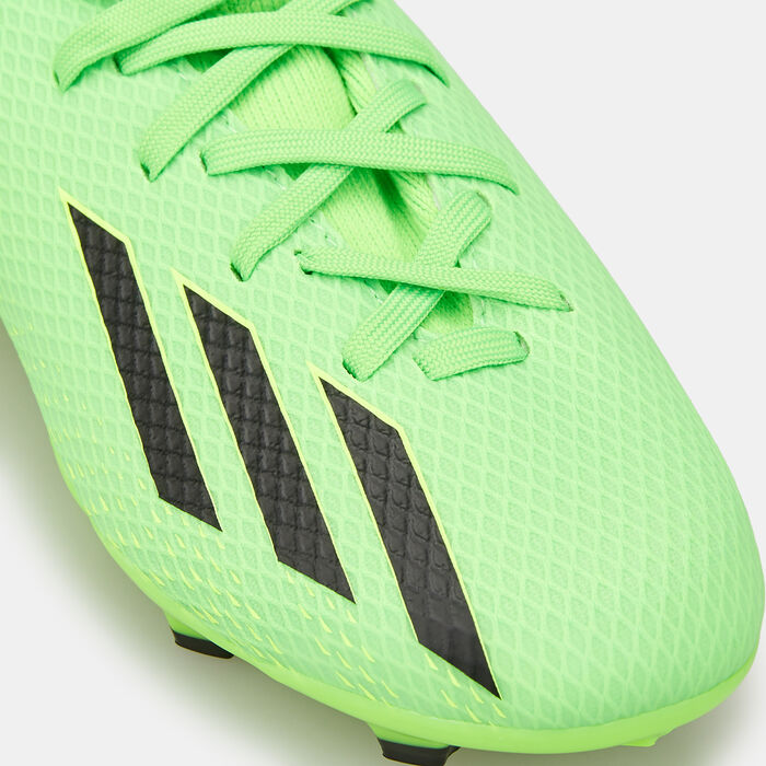 adidas Kids' X Speedportal.3 Firm Ground Football Shoe Green adidas Kids' X Speedportal.3 Firm Ground Football Shoe Green image number 4