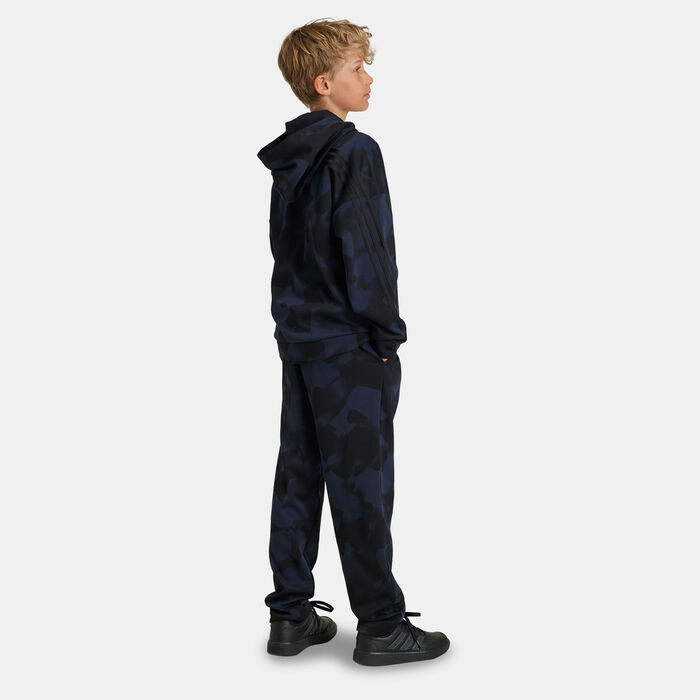 adidas Kids' Future Icons Camo Joggers Black adidas Kids' Future Icons Camo Joggers Black image number 1